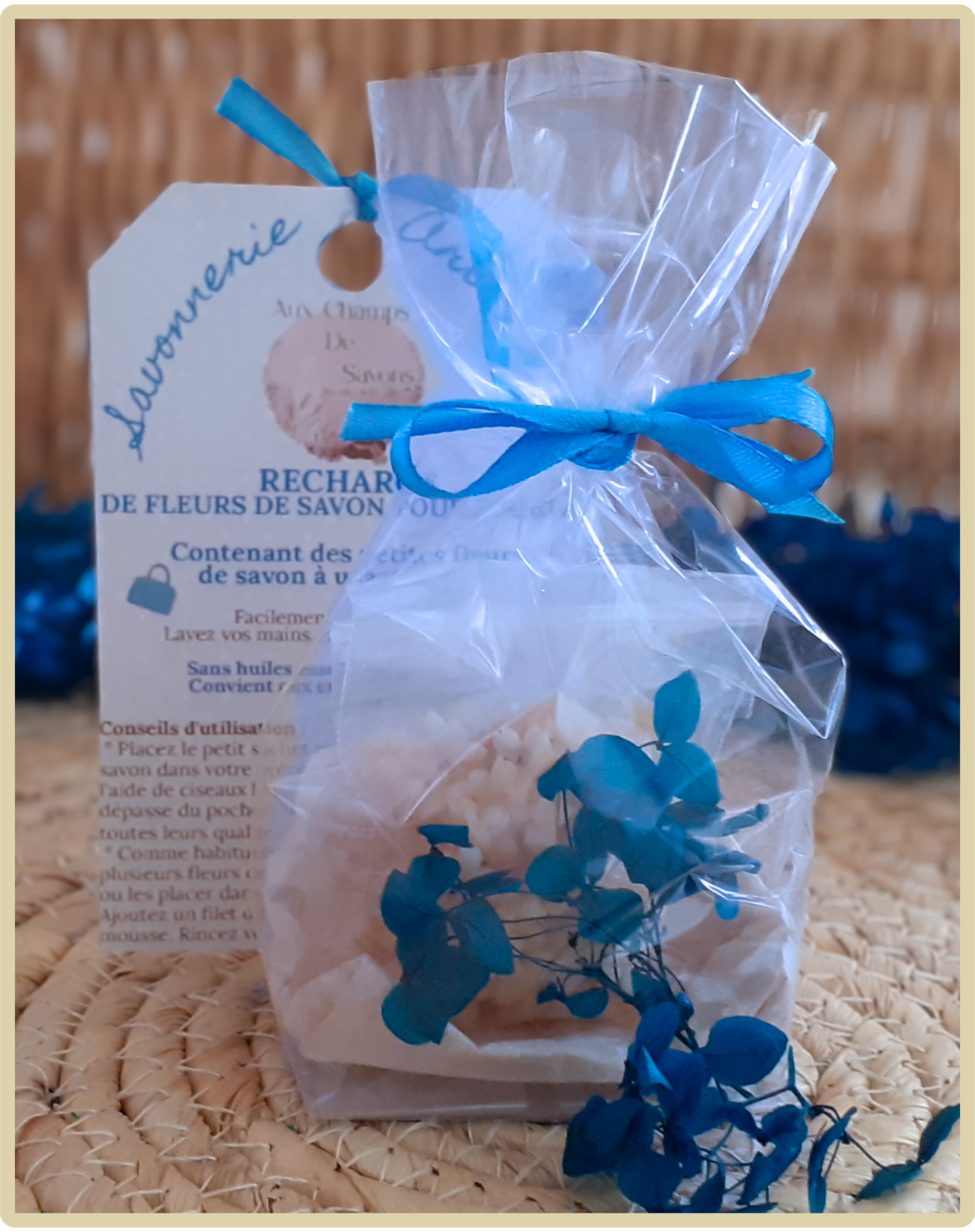 Recharge fleurs de savon bouquet de calendula