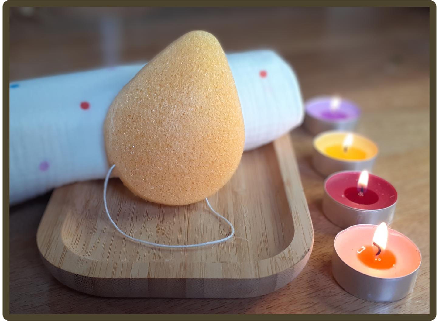 Eponge konjac anti-rides ♥