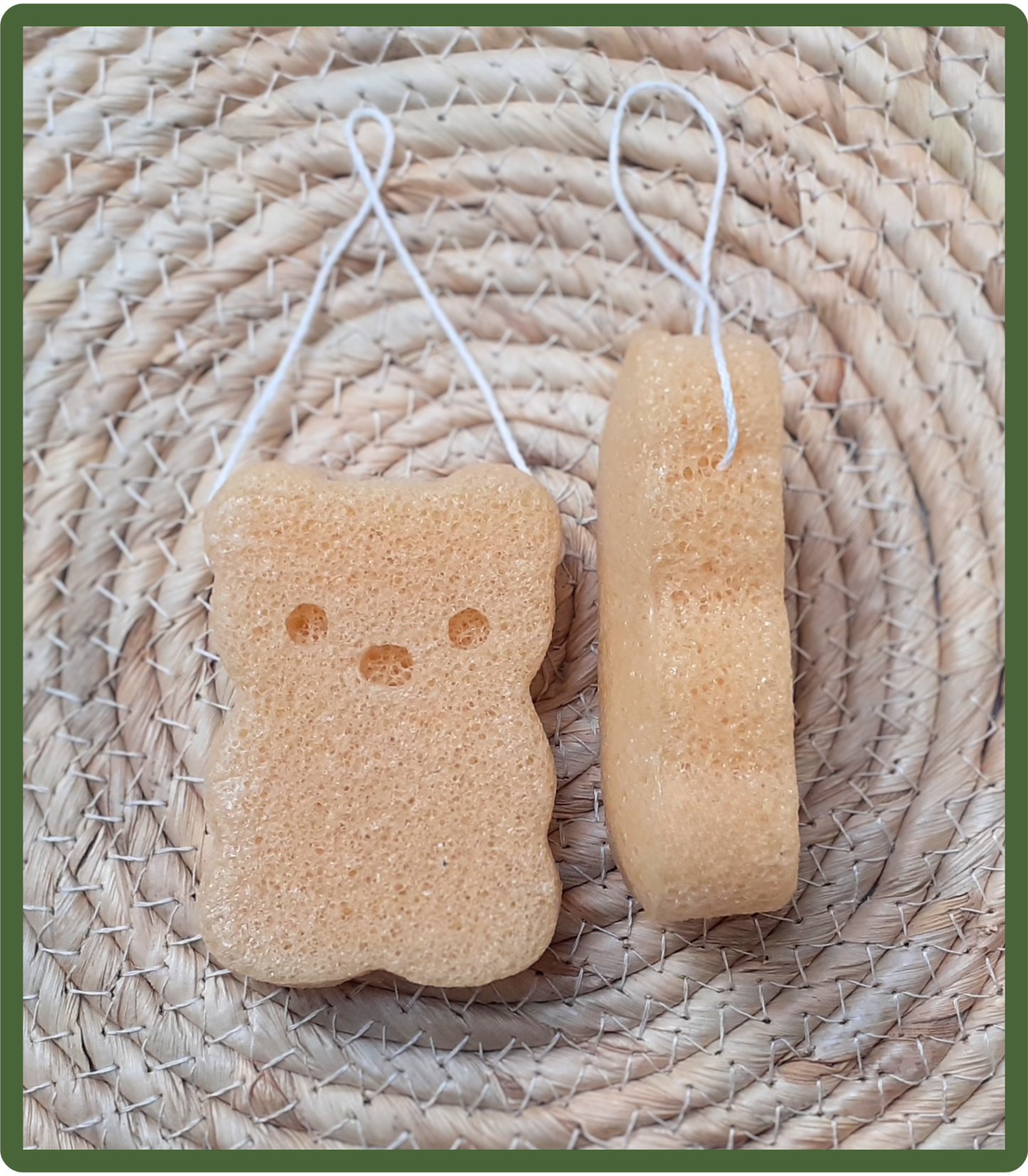 Eponge konjac ours ♥