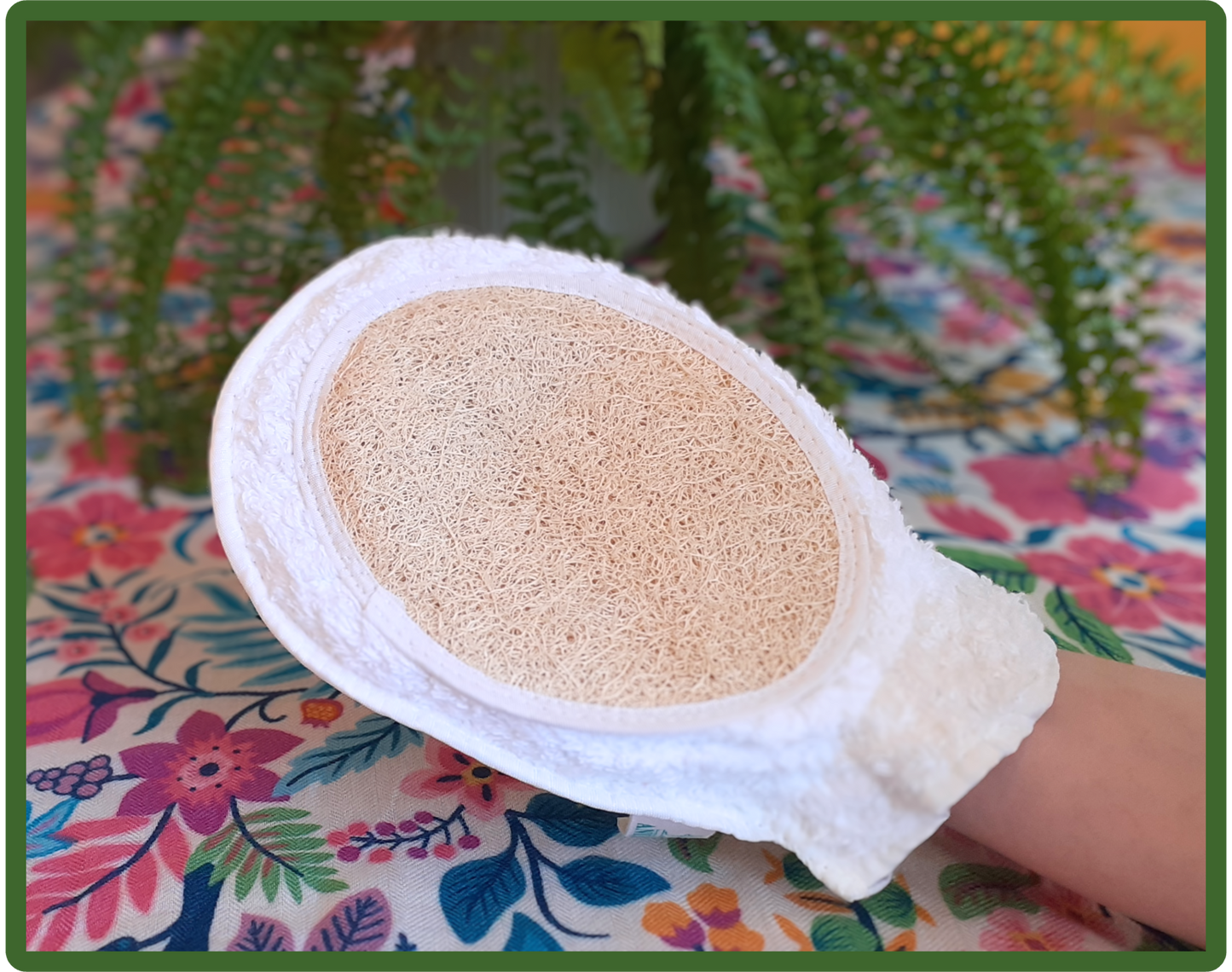 Le gant en loofah
