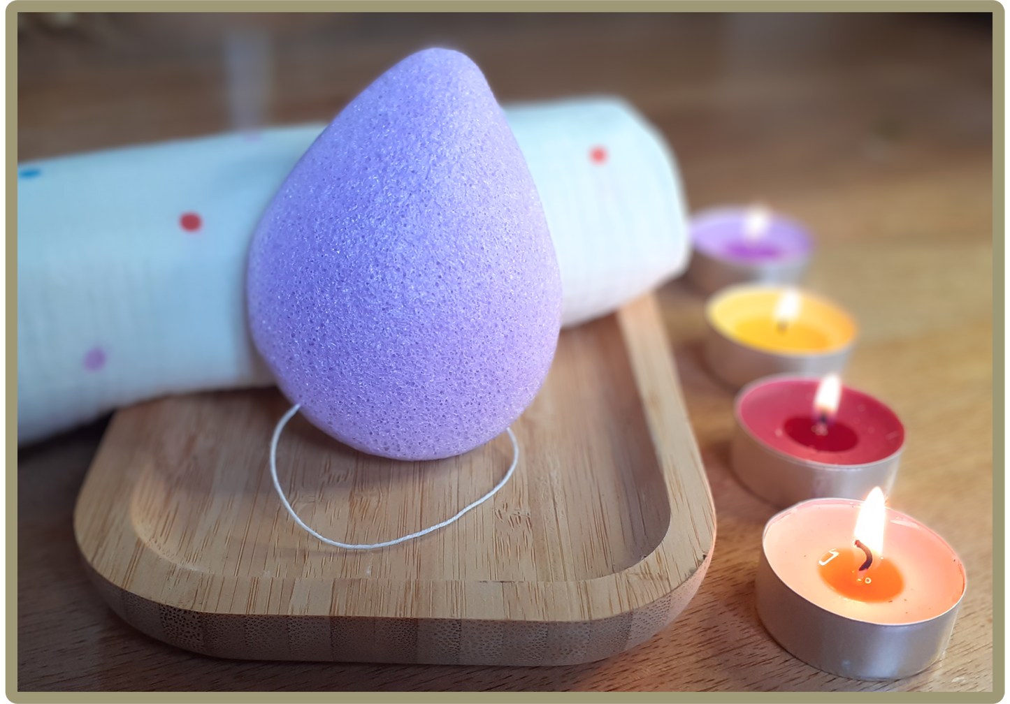 Eponge konjac apaisante ♥