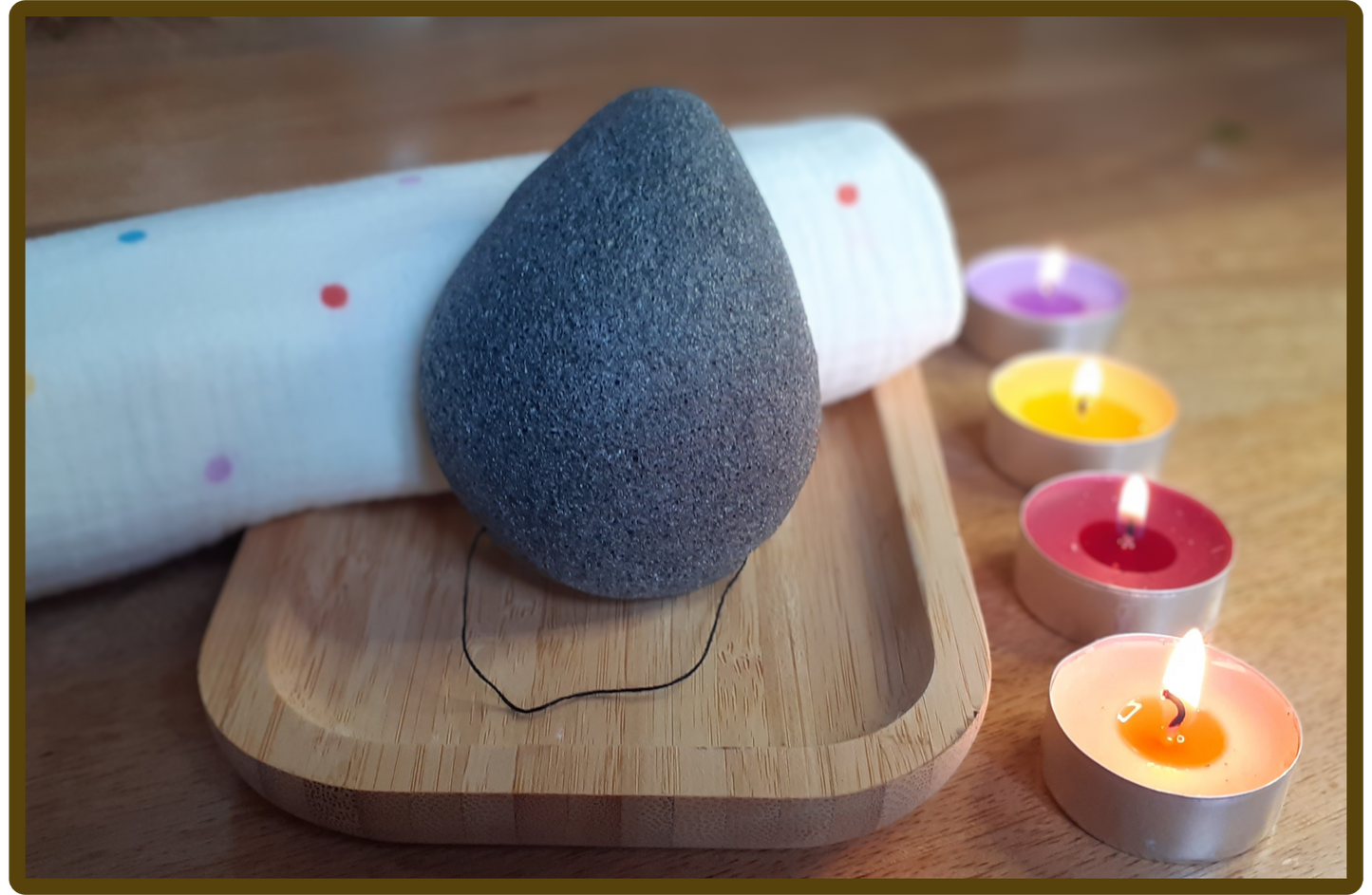 Eponge konjac antibactérienne ♥