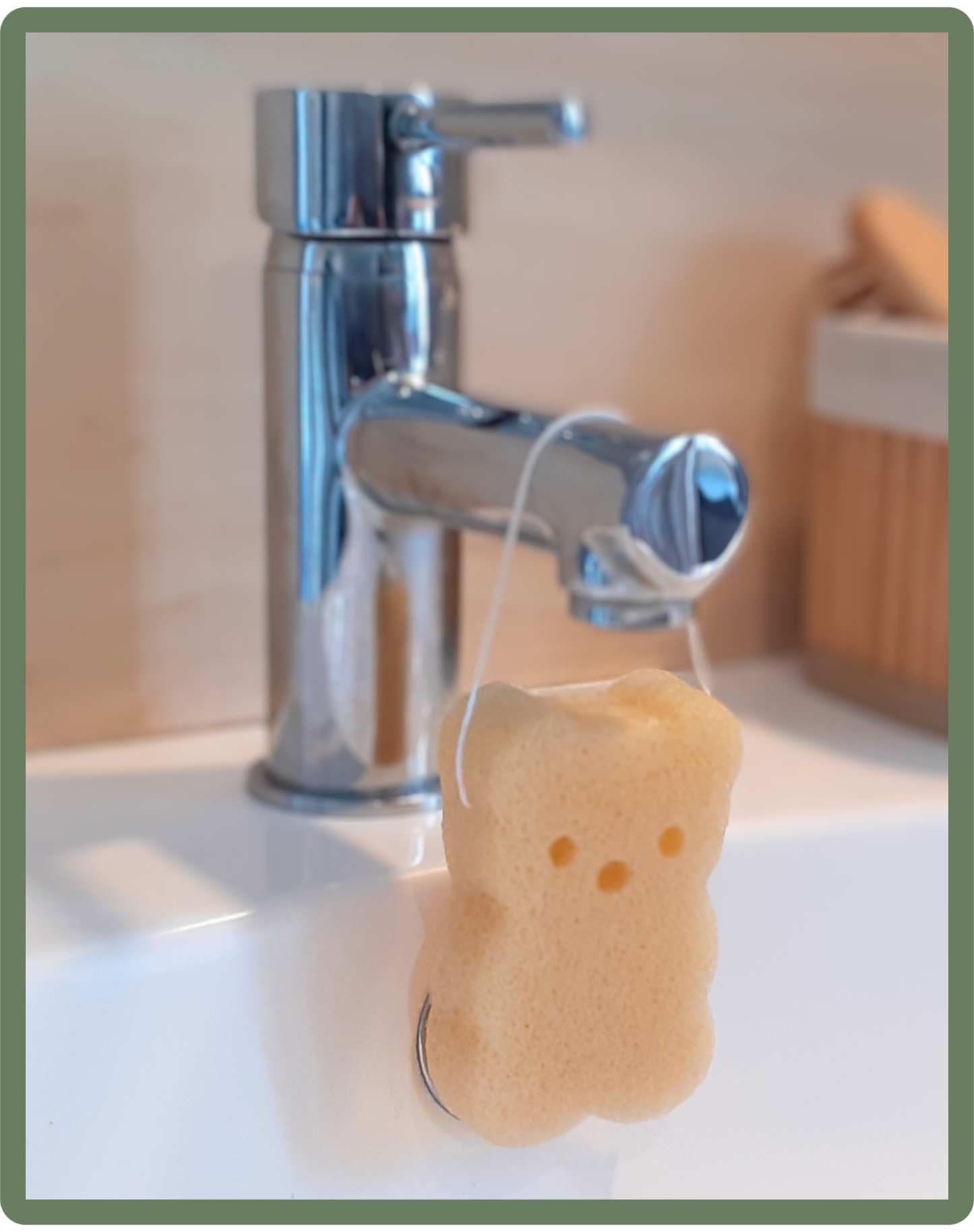 Eponge konjac ours ♥