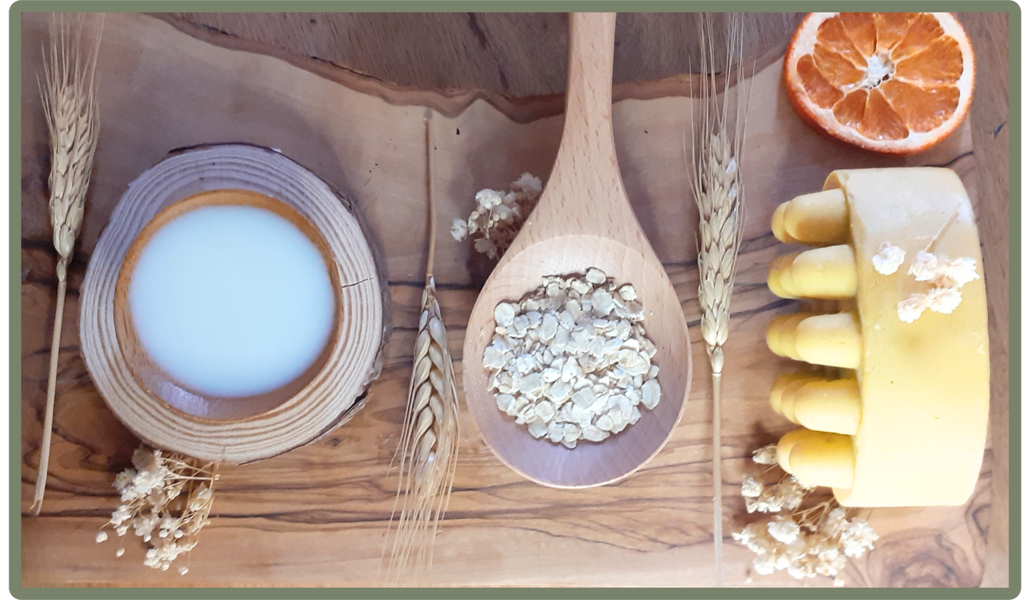 Exfoliant champs d'avoine citronné ❀