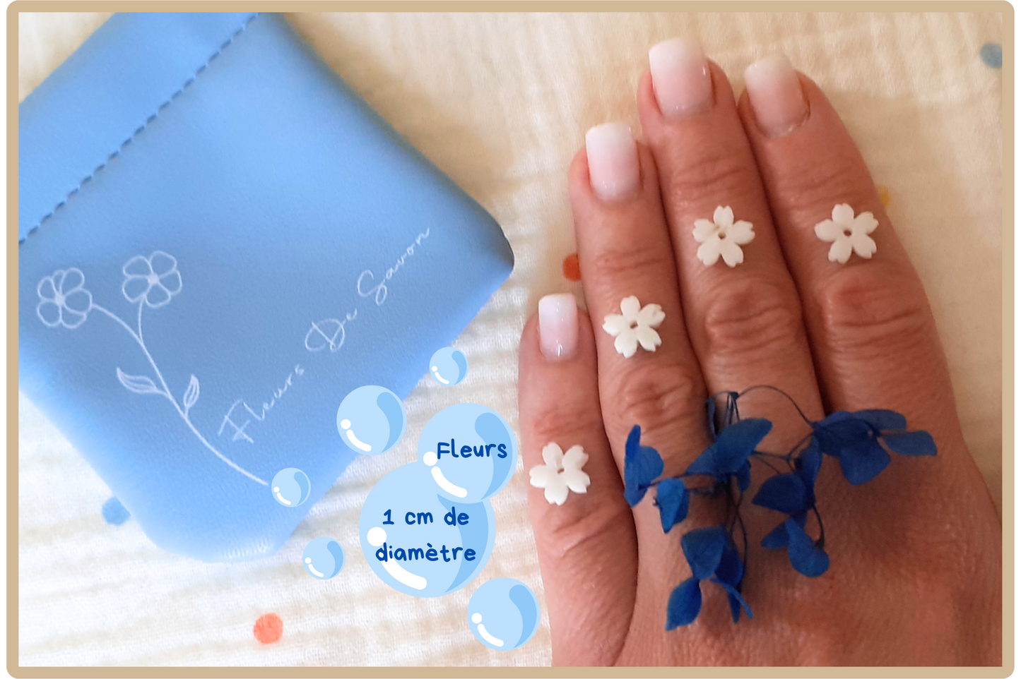 Recharge fleurs de savon bouquet de calendula