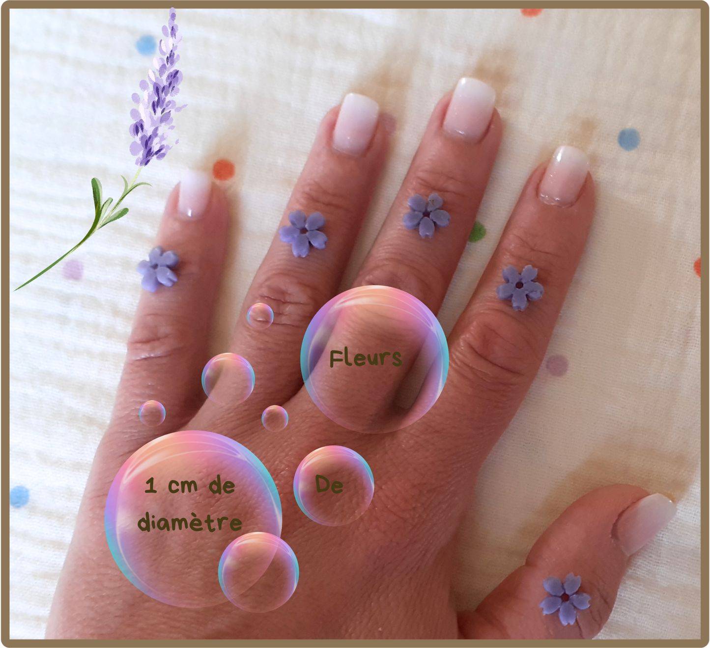 Recharge fleurs de savon brin de lavande